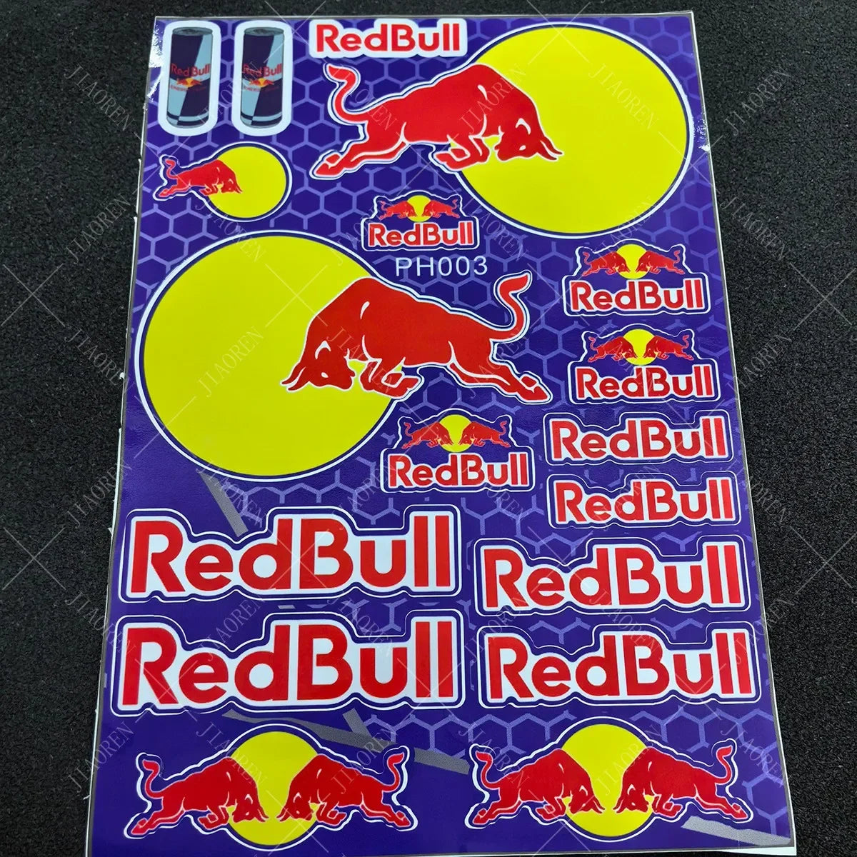 RedBull Klistermärkesark