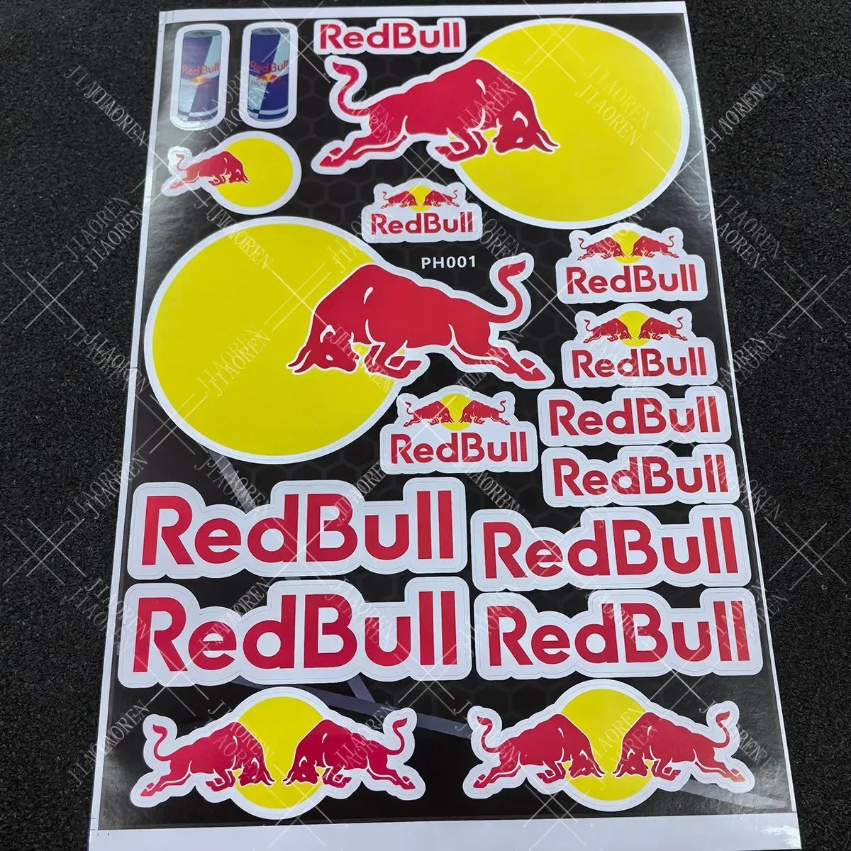 RedBull Klistermärkesark